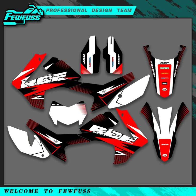 

Fewfuss Graphics Decals Stickers Motorcycle Background For HONDA CRF250L CRF 250L 2012 2013 2014 2015 2016 2017 2018 2019 2020