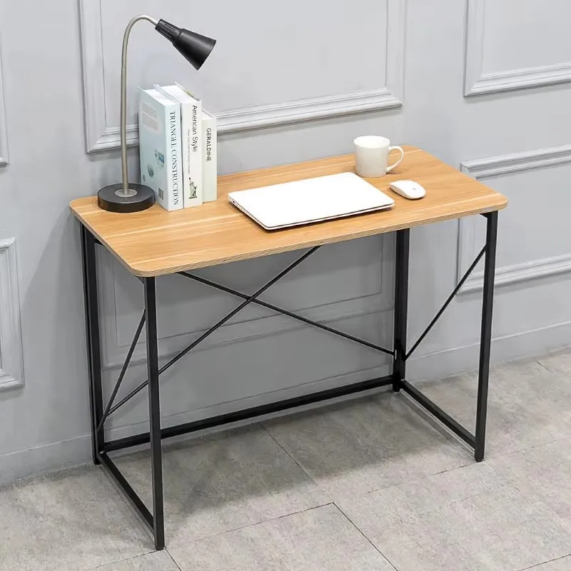 Folding Desk Computer Table Desk Student Household Small Desktop Bedroom Bedside Writing Workbench laptop table