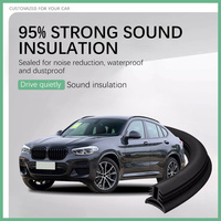 Car Interior Refit Accessorie For BMW X4 F26 G02 F98 2014-2020 Car Central Control Dashboard Sealing Strips Soundproof Tape