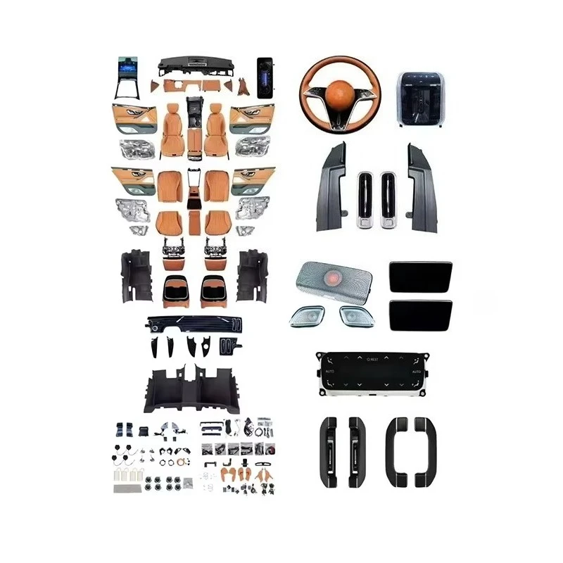 2008-2013 W221 Car Modification Upgrade W223 Center Console S-Class Luxury Interior Kit for