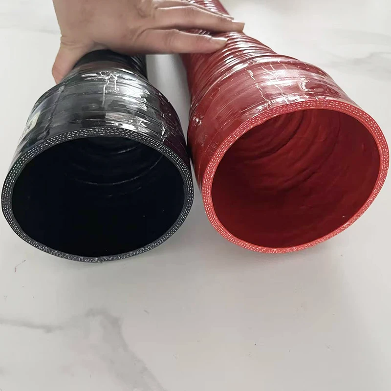 Red Black Variable Diameter Silicone Tubing Large ID to Small ID Silicone Tube Intercooler Tube Pipe Coolant Hose Air Intak Pipe