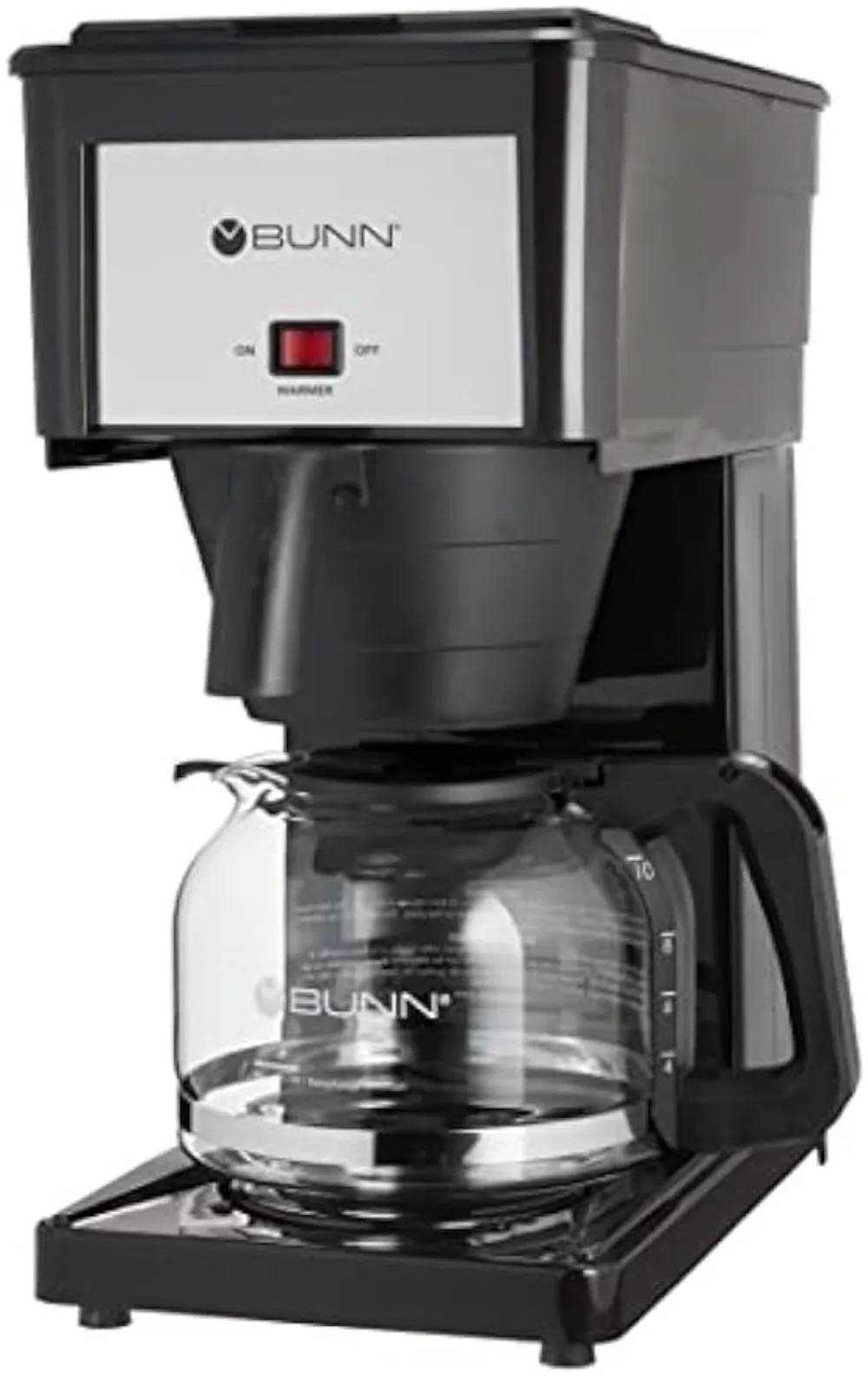 BUNN GRB Velocity Brew 10-Cup Home Coffee Brewer, Black