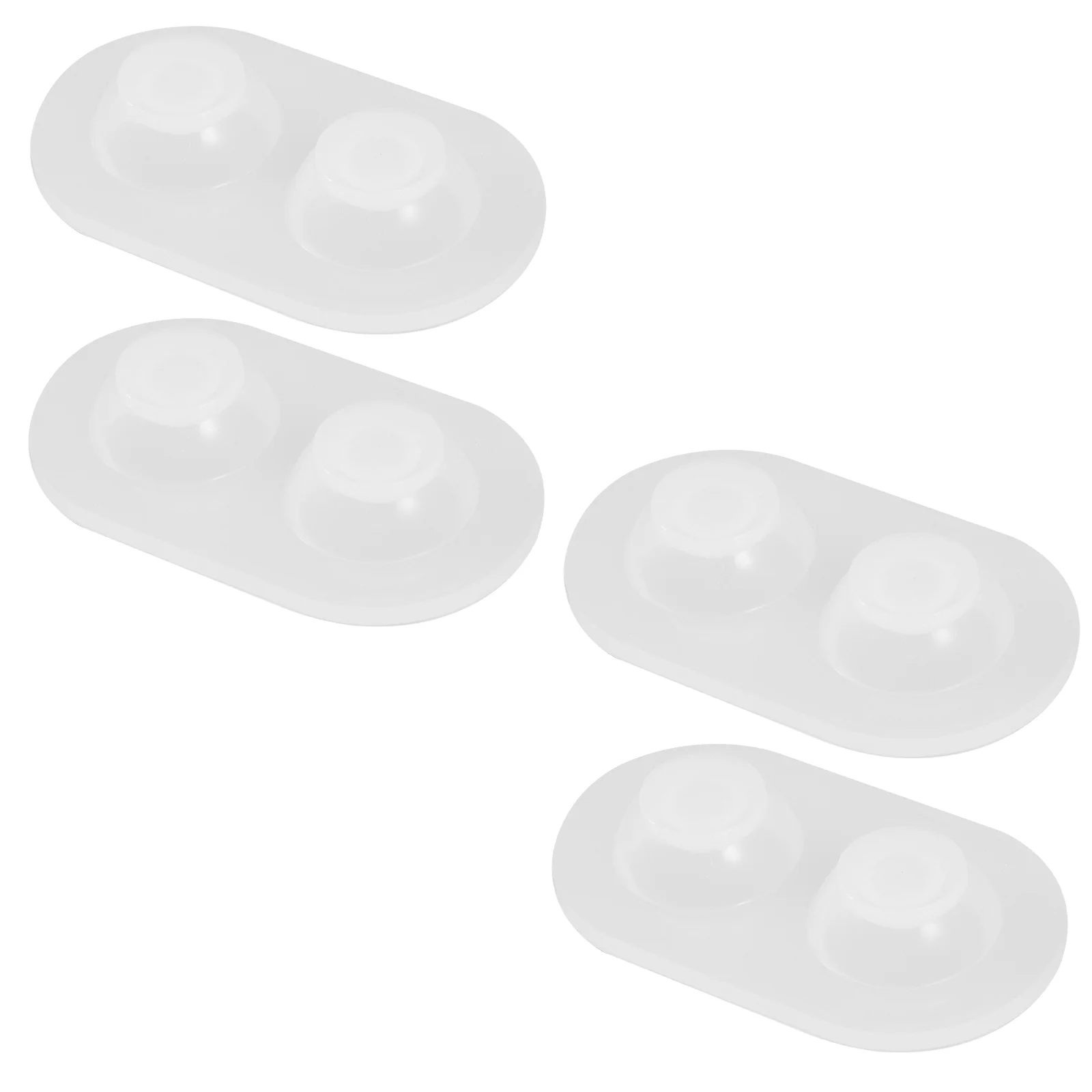 4 Pcs DIY Accessories Eye Mold Clay Beads Bracelet Making Kit Silica Gel Glaze Silicone Jewelry Molds