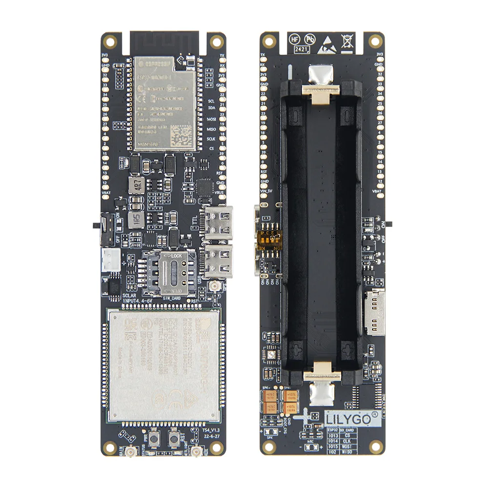 LILYGO T-A7670G/E/SA R2 ESP32 4G LTE CAT1 SIMCOM Module Support GSM/GPRS/EDGE TF Card A7670G A7670E A7670SA Development Board
