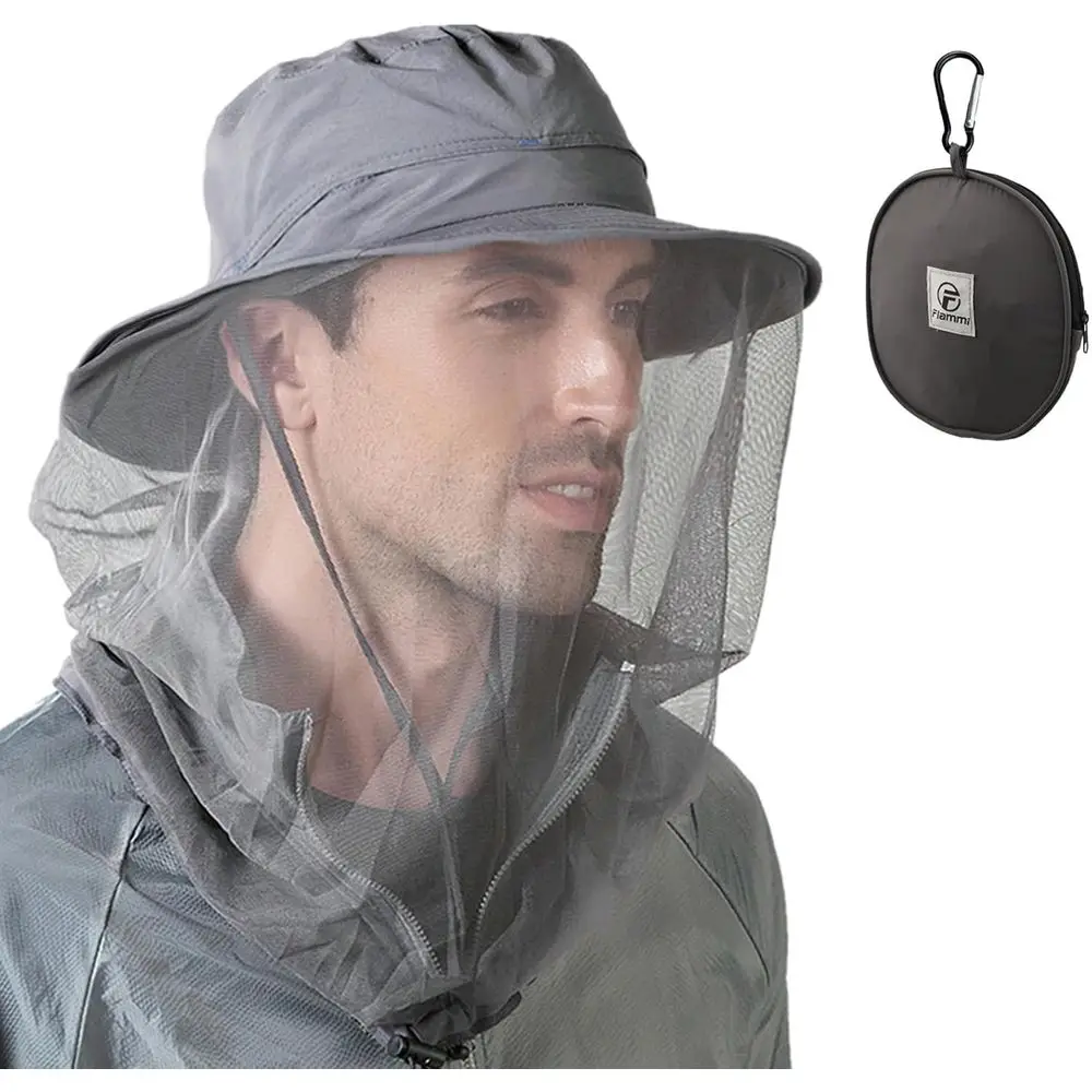 

Mosquito Net Hat with UPF 50+ Sun Protection for Hiking and Outdoor Activities