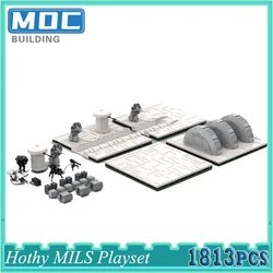 Star Movie Space Military Series Hothed MILS Playset Bricks Moc Building Blocks DIY Model Kid Toys Christmas Collection Gifts