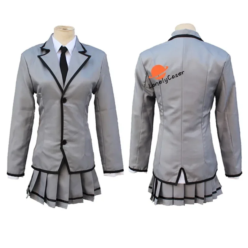 Anime Assassination Classroom Kayano Kaede Cosplay Costumes Wig Tie Skirt Halloween Christmas Party Suit Uniform Girls Women*8*Q