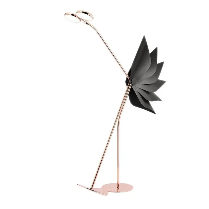 

Nordic personality fashion floor lamp, flamingo living room hotel study decorative standing lamp