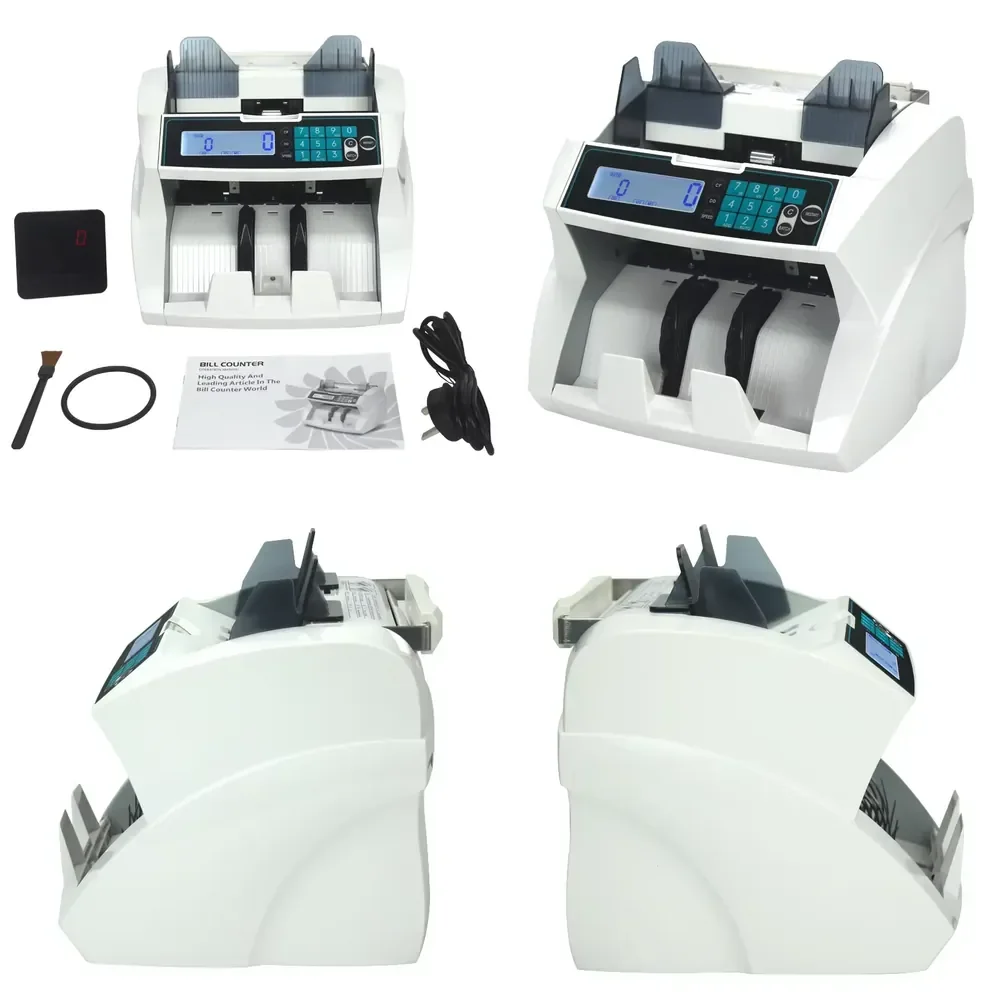 【2026】 Newest 820 UVMG Add to Bill Counter Paper Sheet Counting Machine Handy Notes USD EUR GBP XOF Money Counter