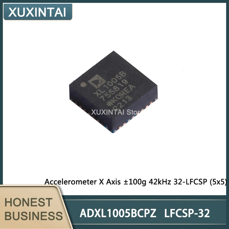 

1~5Pcs New Original ADXL1005BCPZ ADXL1005 Accelerometer X Axis ±100g 42kHz 32-LFCSP (5x5)