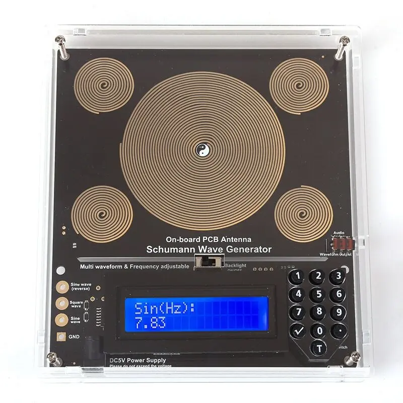 7.83HZ 0.01Hz~100000Hz Five-ring Frequency Modulation Signal Generator Is For Home Use For Test Measurement Tool Accessory
