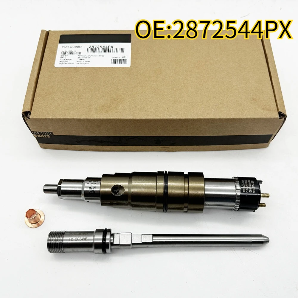 

For 2872544PX 1x Diesel Fuel Injector Kit 2872544 For Cummins ISX ISX12 QSX12 Engine