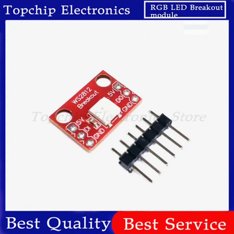 5pcs WS2812 RGB LED Breakout module