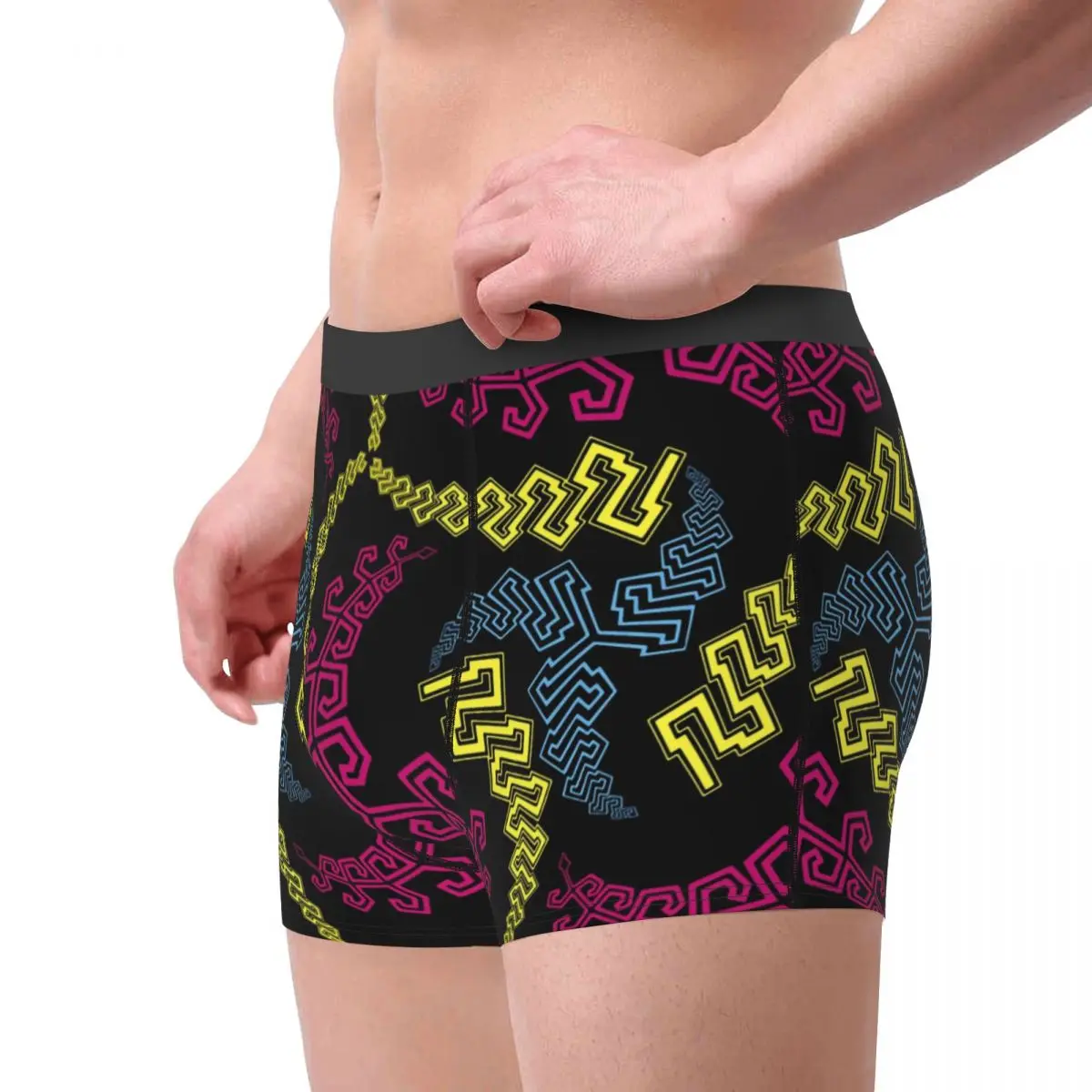 Classic Russian Pattern The Tone Is Wonderful And The Composition Is Unique Line Underpants Cotton Panties Male Underwear