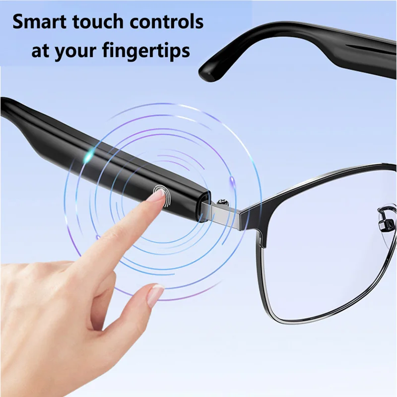 Lenovo Smart AI Translation Bluetooth Glasses Simultaneous Interpretation Calling Multifunctional Bluetooth Glasses image 6