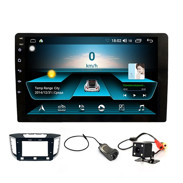 

Хорошая цена 9-дюймовый IPS-экран 2din Автомобильная стереосистема Навигация Carplay Android Авторадио Android Автомобильный монитор