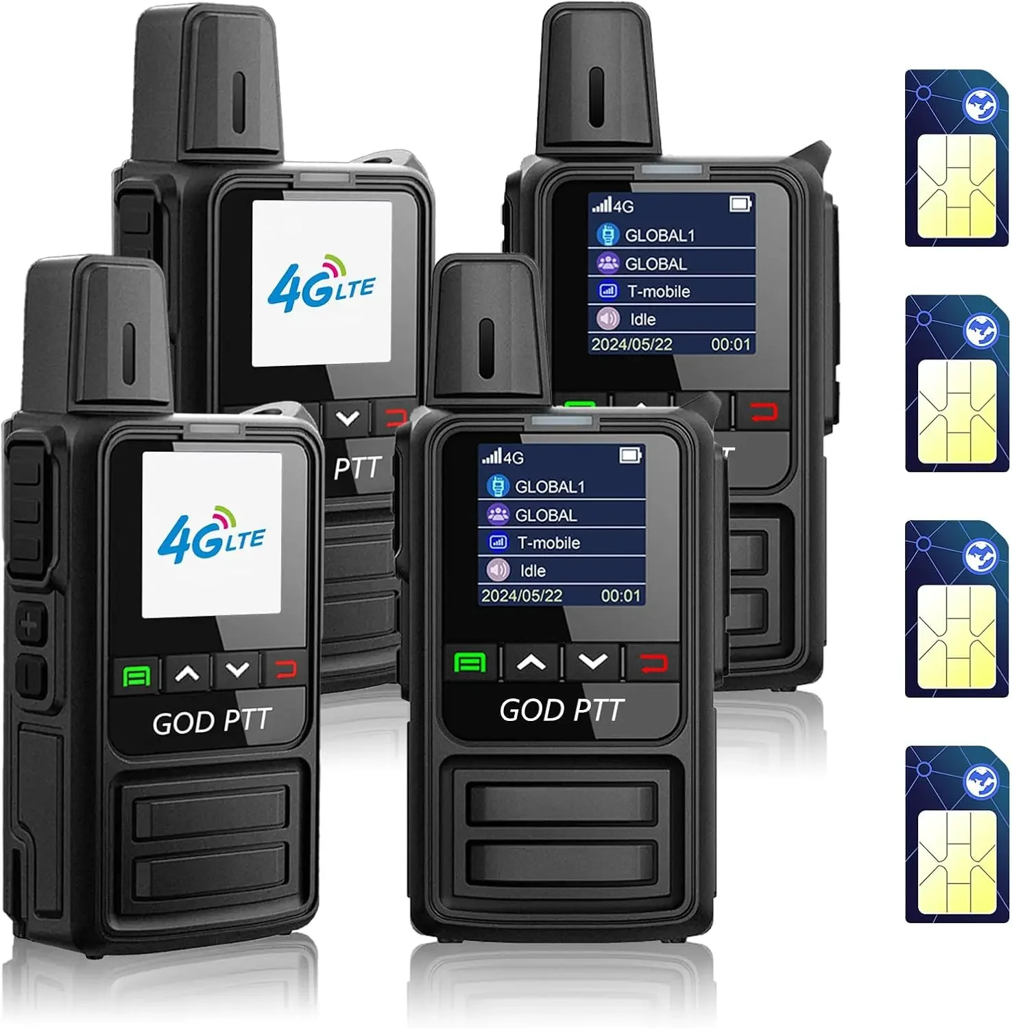 

Глобальная рация, рация по всей стране, неограниченный диапазон, 4G PTT PoC, двусторонняя радиосвязь на большие расстояния, портативная мини-радиостанция, свободные данные на 1 год,