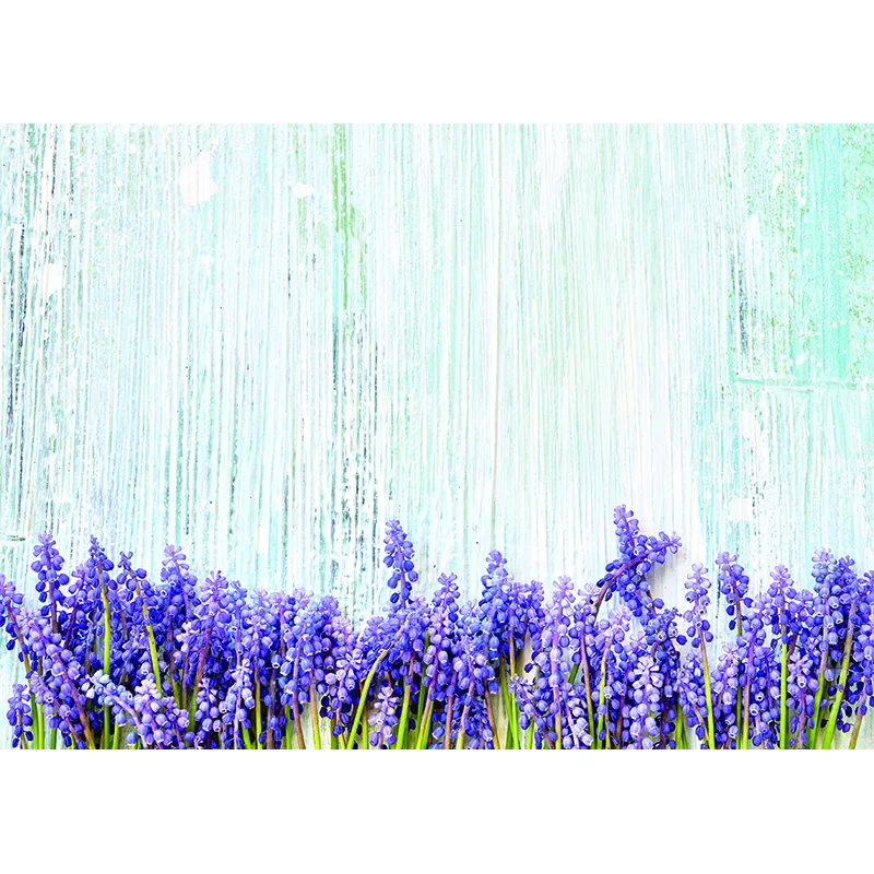 Vinyl Custom Photography Backdrops Props Flower Wood Planks Photo Studio Background CXSC -16