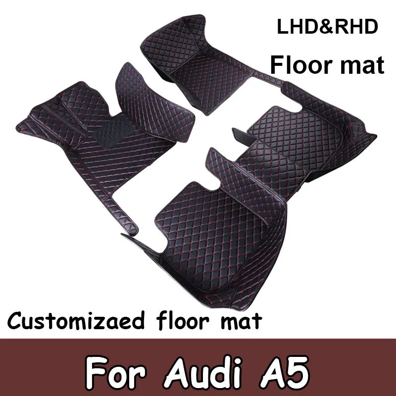 Car trunk mat for Audi A5 Sedan/Sportback Four doors 2017 2018 2019 2020 2021 cargo liner carpet interior accessories cover