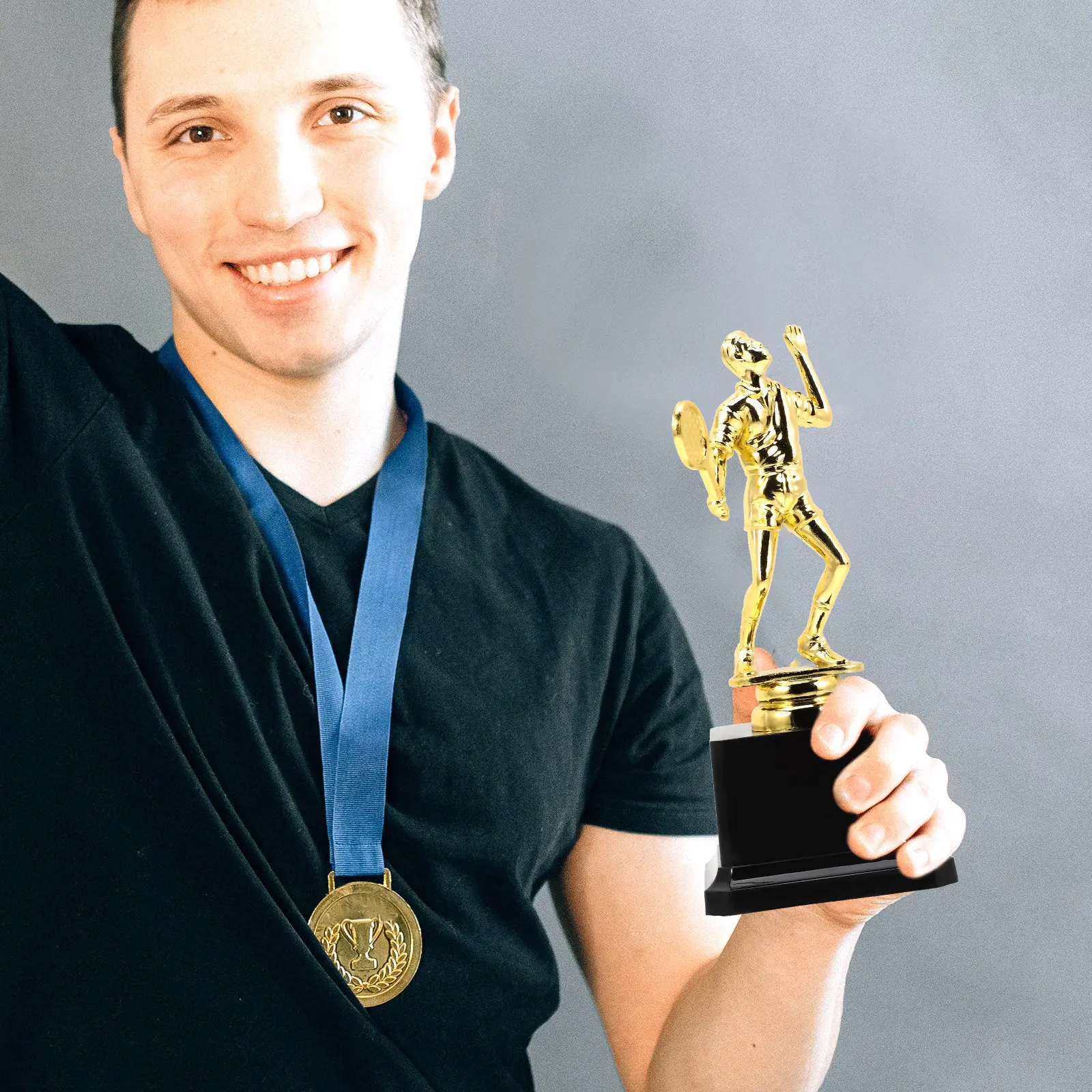 

Кубок для соревнований по бадминтону, спортивный кубок для детского сада, наградной кубок, трофей