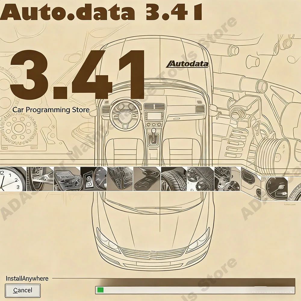 

Car Maintenance Tool Autodata 3.41 Polish Language obd2 scanner Auto Car Repair diagnosis Software wiring diagrams data Autodata