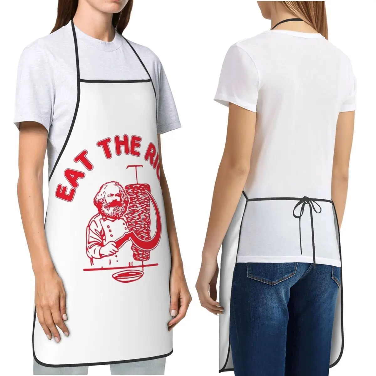 

Фартуки Doner Kebab, шеф-повар, кулинария, кухня, нагрудник без рукавов, кухонный сарафан для уборки для женщин и мужчин, садоводство