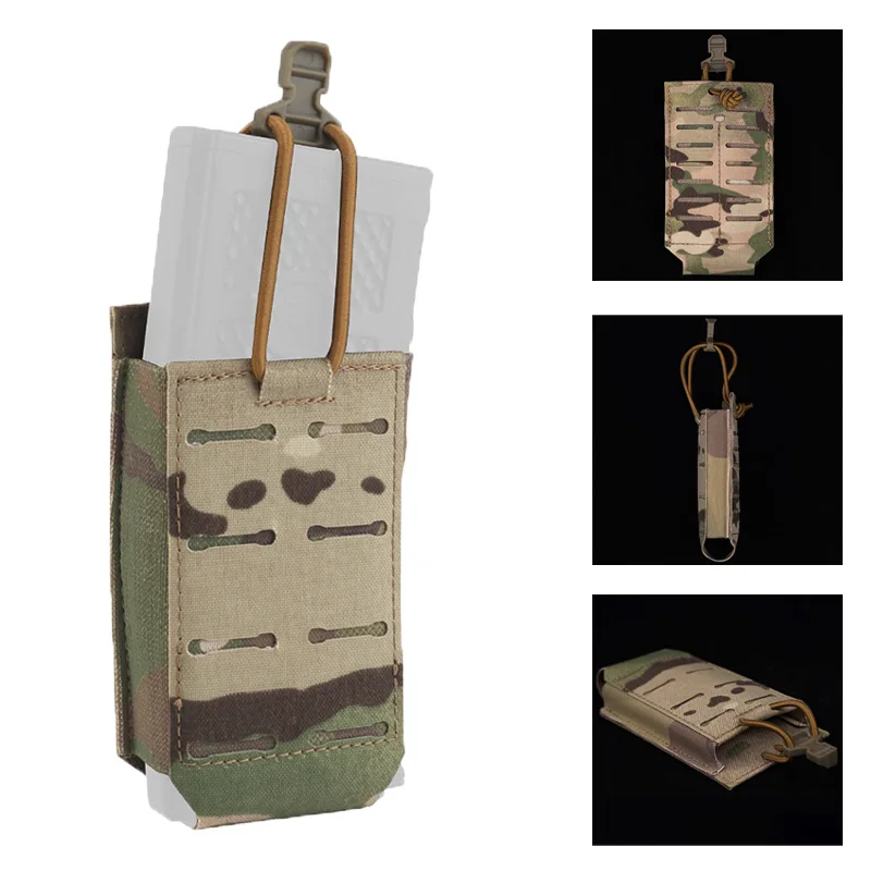 

OPHIDIANTAC Многофункциональная сумка с эластичной застежкой на шнуре Несколько вариантов крепления Подходит для журналов диаметром 5,56 мм.