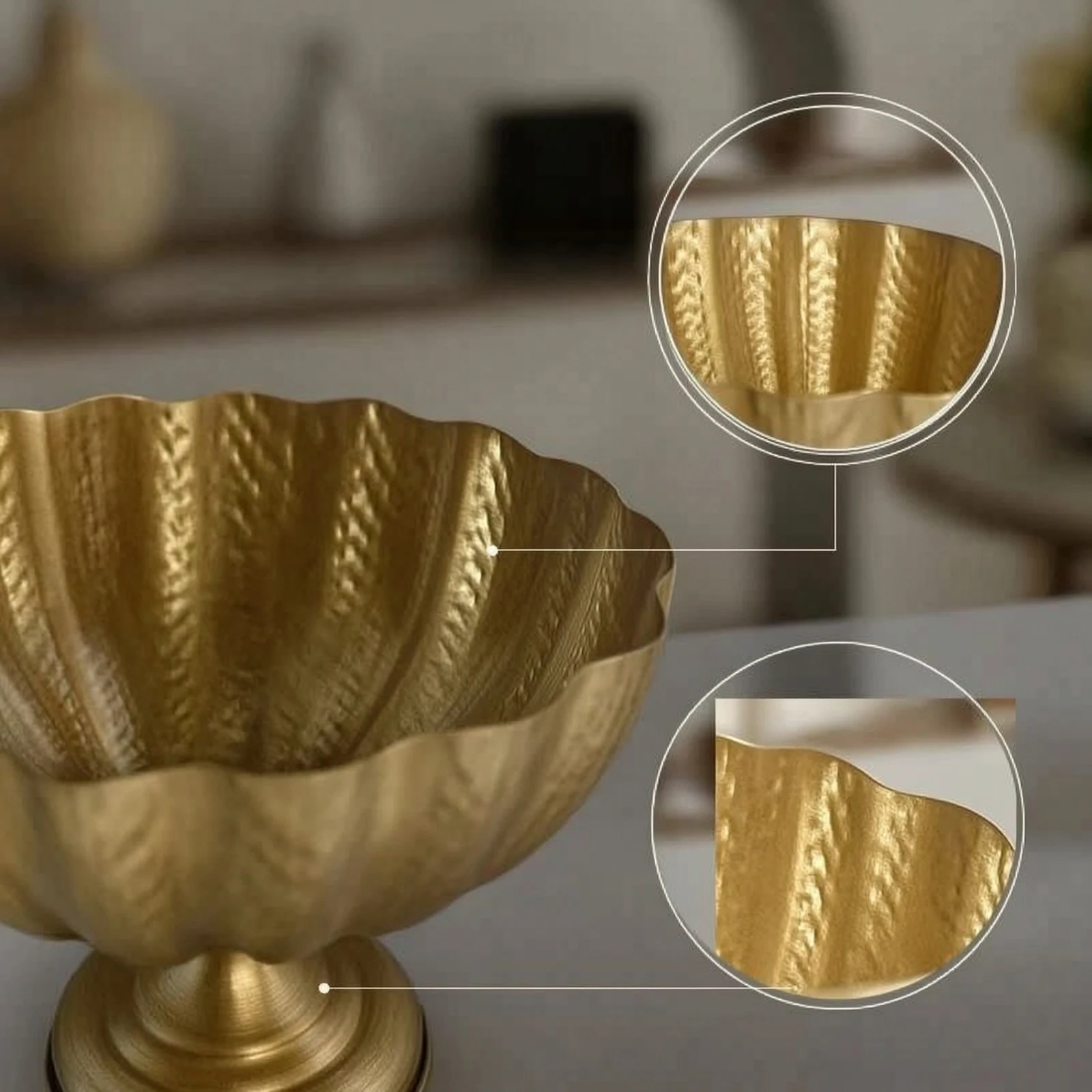 Home Decor Vase - 台座付き花瓶、取り外し可能な壺型プランター、多目的容器、卓上容器、コンパクト、花屋、テーブルセンターピース、結婚披露宴用