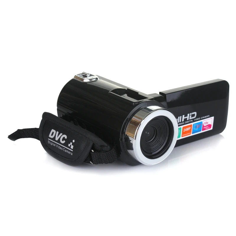 2024 Classic 24MP Camcorder Digital Video Camera 3 Inch LCD Screen 18x Digital Zoom Camera D08A HD Digital Video Camera