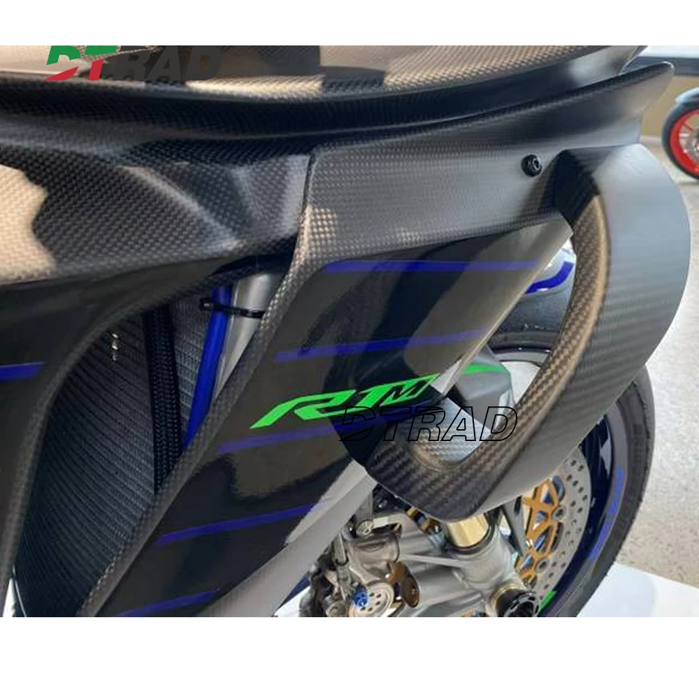For Yamaha YZF-R1 / R1M 2020 2021 2022 2023 2024 Carbon Fiber Winglets Air Aerodynamic Side Wing Ailerons