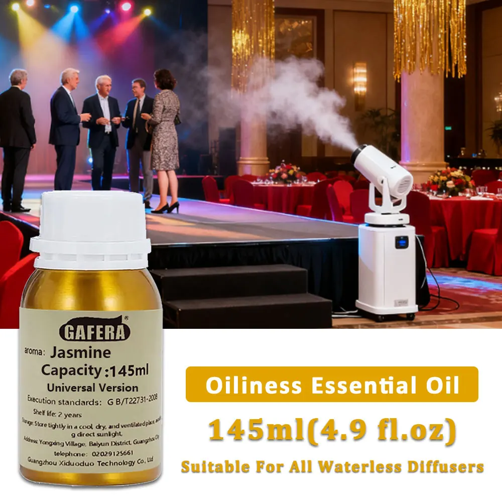GAFERA 145ml (4.9 fl.oz) Jasmine/Kempinski Essential Ois - Aroma Diffuser Fragrance Oil Air Freshener Smell For Home Perfume Oil