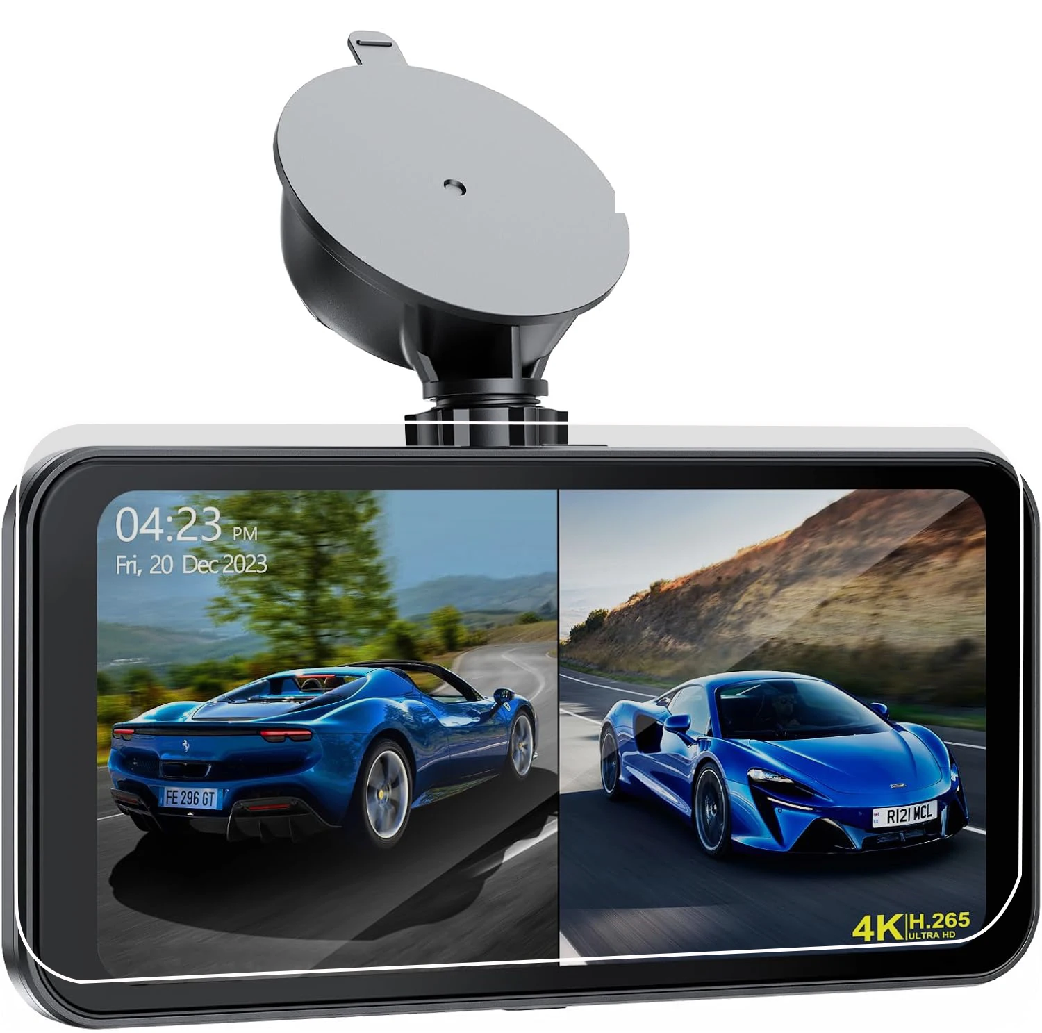 

2-PACK For LAMTTO 6.25INCH GPS Navigation PET screen protector film accessories