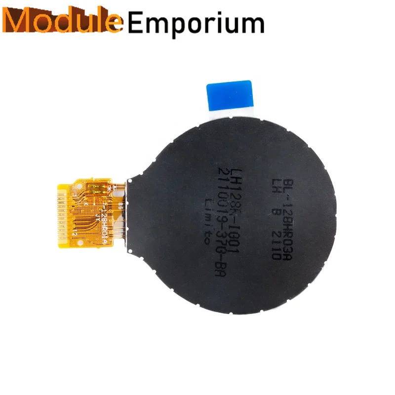 1.28 Inch HD 240X240 GC9A01 Driver IPS Color Screen TFT Round LCD Display With SPI Interface