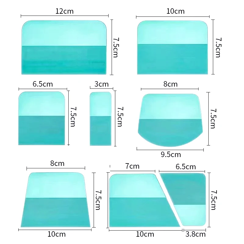 TOFAR Window Film Tinting TPU PPF Squeegee for Car Paint Clear Protective Film Installing Scraper Carbon Fiber Vinyl Wrap Tool