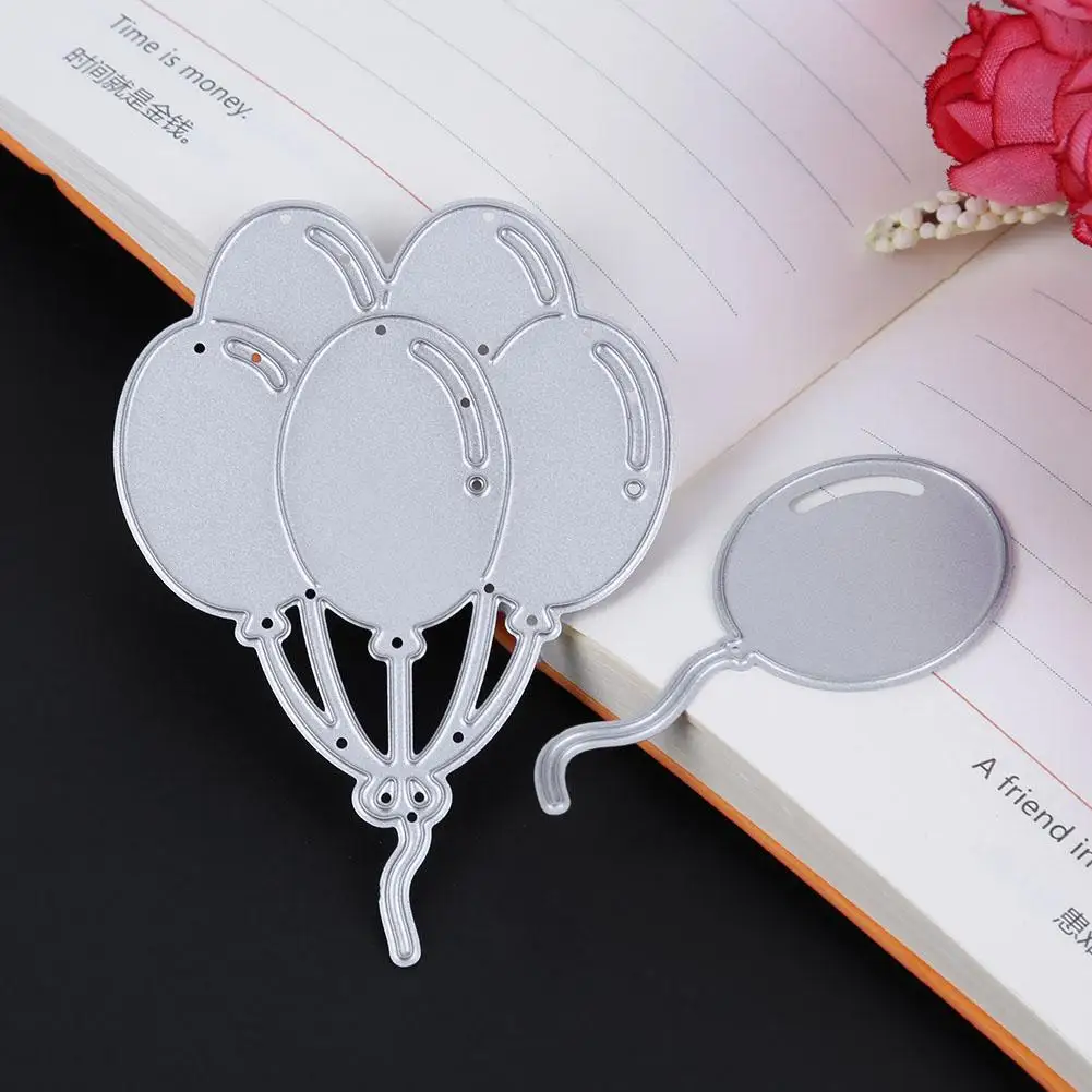 Balloons Cutting Dies for DIY Scrapbooking Photo Album Decorative Paper Card Making Dies Embossing Folder Metal Stencil Dies