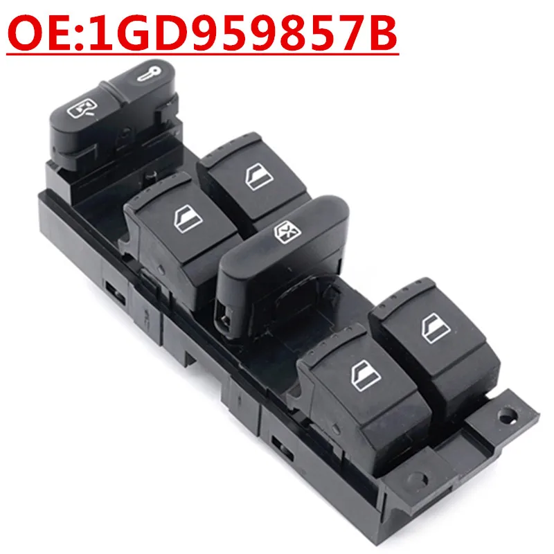 

OE:1GD959857B Suitable for Volkswagen Glass Lift Control Switch Electric window adjustment main switch