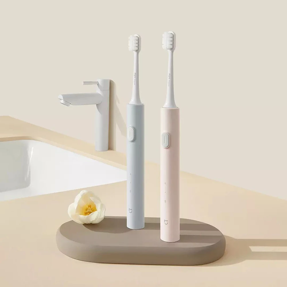 Xiaomi Mijia T200 spazzolino elettrico sonico portatile IPX7 impermeabile ricaricabile ad ultrasuoni detergente per denti vibratore spazzolino da denti