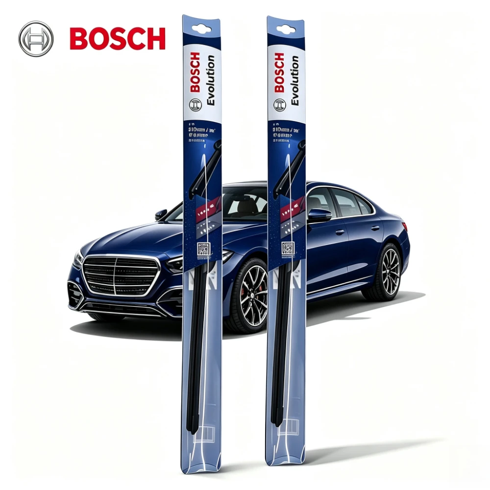 Balais d'essuie-glace Bosch Evolution 14-26 pouces, sans traces, silencieux, accessoires pour Mercedes SLK 200, SLK 55 AMG