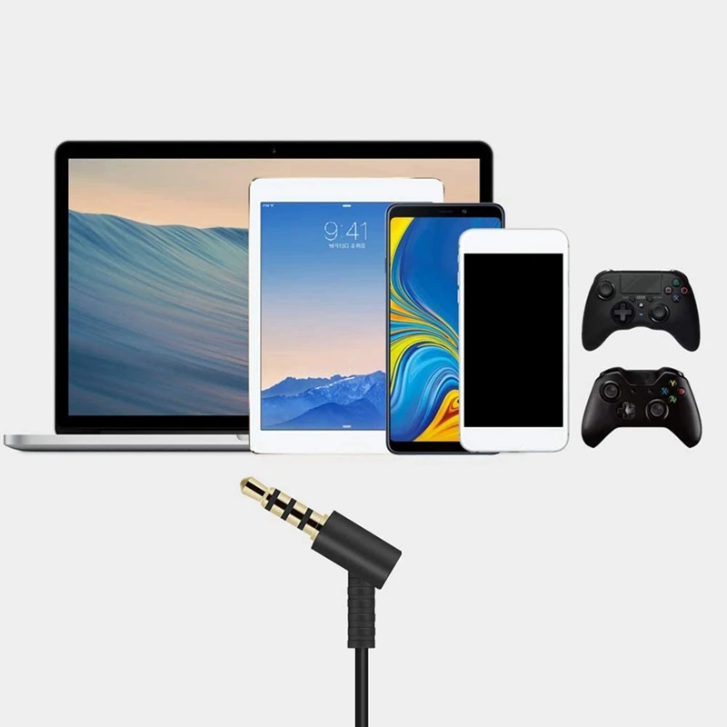 Cavo Audio sostitutivo per cuffie con controllo del Volume del microfono per cuffie Quiet Comfort2 QC15/QC2