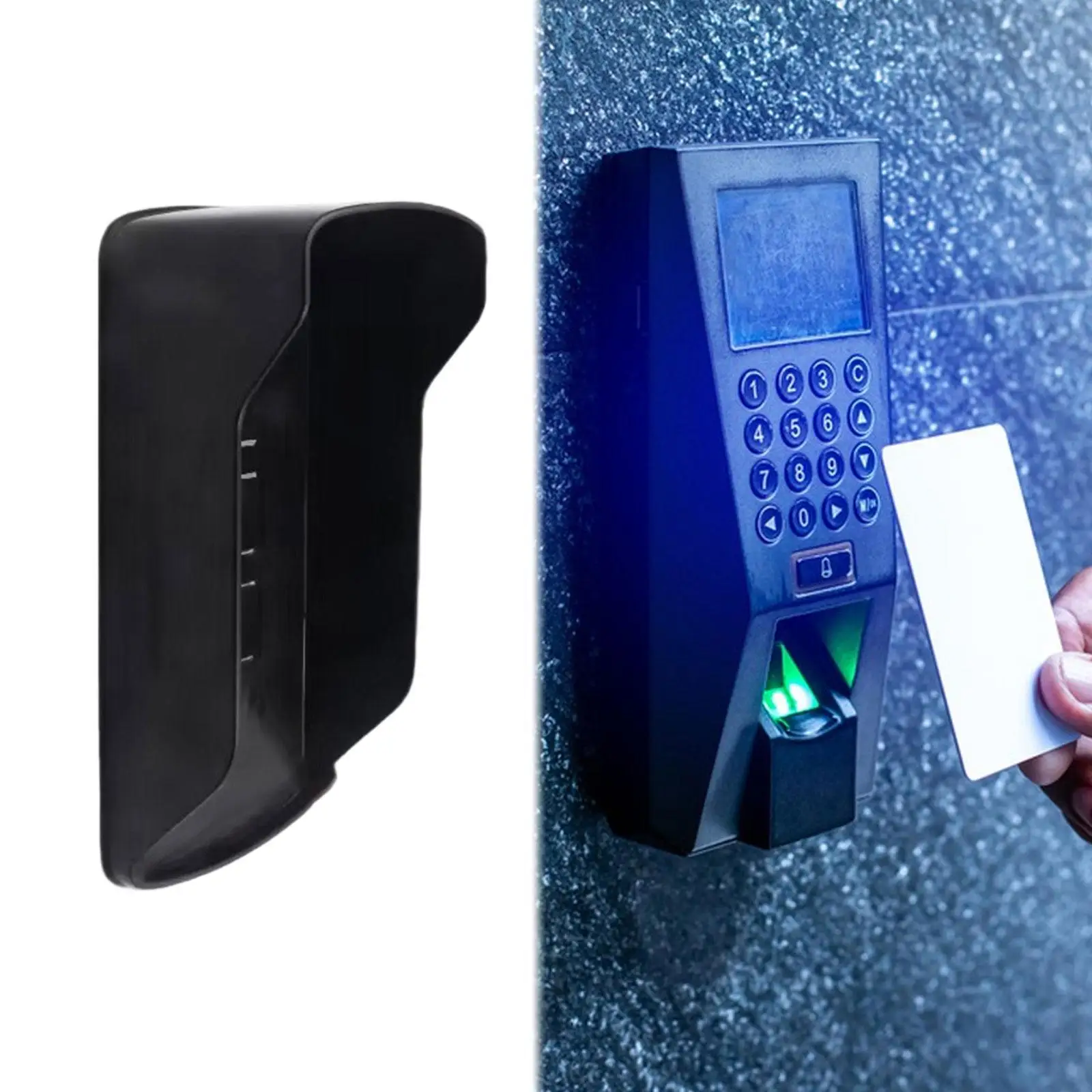 Access Control System Waterproof Cover Doorbell Rain Cover for Keypad Controller Fingerprint Attendance Machine Accessories