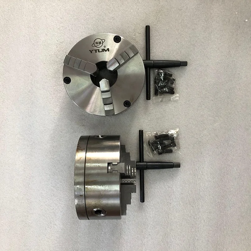 high quality  lathe tools self-centering lathe 3 jaw chucks High Speed Closed-CentK11-200mm Self-centering Lathe Chucks