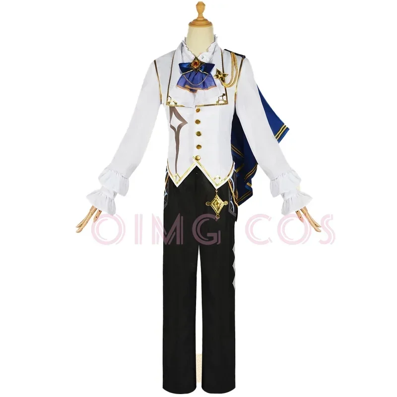 Genshin Impact Albedo Cosplay Symphony Concert Costume Adult Carnival Uniform Anime Halloween Party Costumes Masquerade