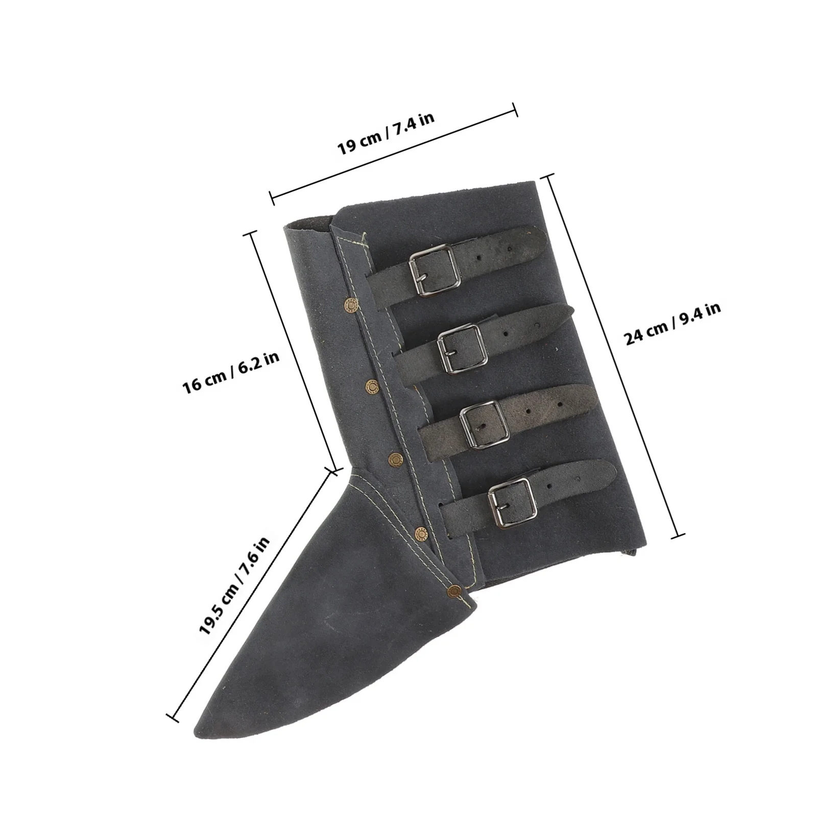 1 قطعة غطاء حماية لحام شديد التحمل مثبطات اللهب واقي القدم خفيف الوزن محمول لحام الحذاء الأزرق الداكن #5