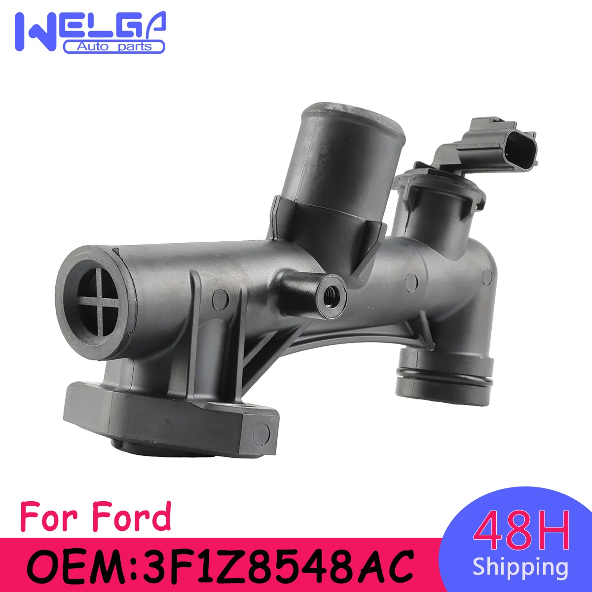 

For Ford Fusion 6 Cyl 3.0L DOHC EFI 2006-2009 For Lincoln Zephyr 6 Cyl DOHC EFI 2006 AJC11517Z 3F1Z-8548AC Cooling Water Pipe