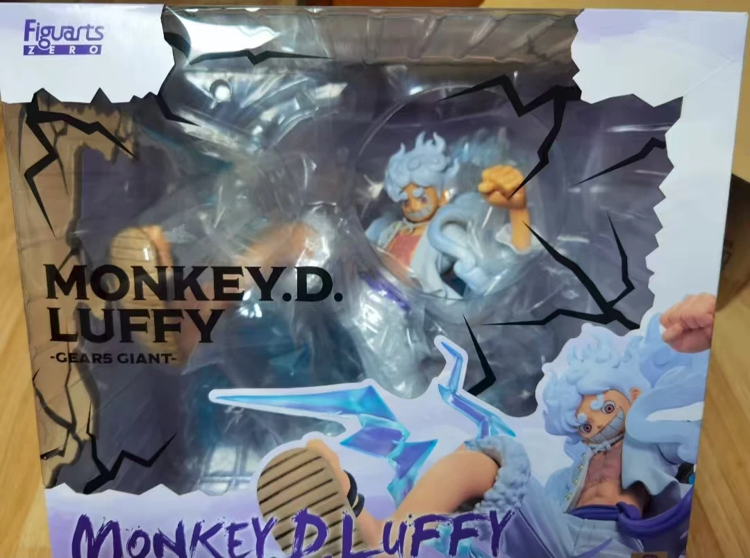 【Original】BANDAI Figuarts Zero [Luta súper feroz] ONE PIECE Monkey D. Luffy -GEAR 5 GIANT- Modelo de juguete