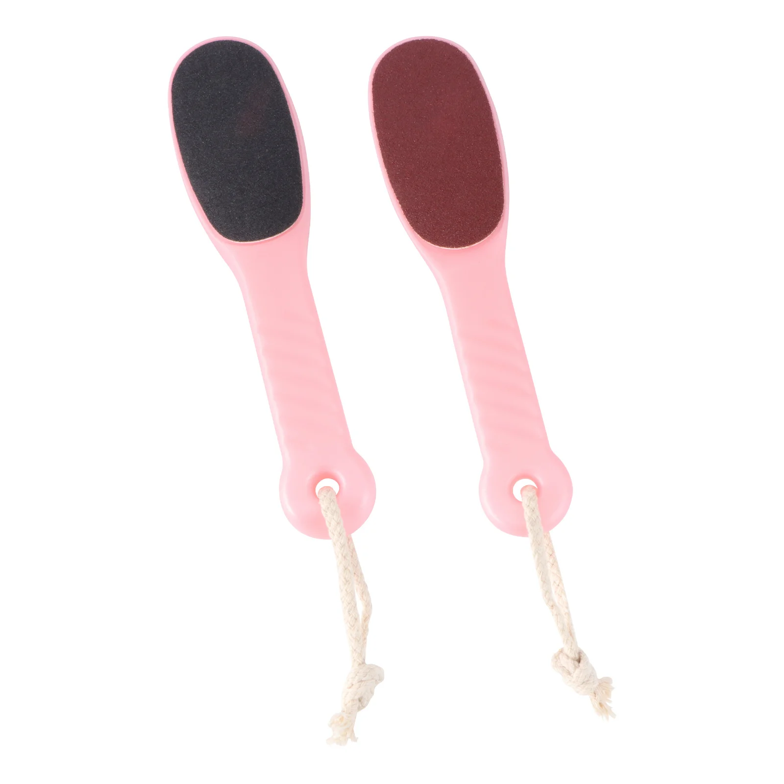 

2Pcs Foot File Pedicure Tools Dead Remover Coarse Fine Side Callous Hard Skin Cuticle remover Home Professional Use Plastic Anti