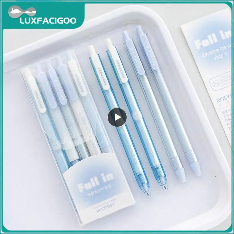 Drücken Sie Gel Stift Spezielle Für Student Prüfung Einfache Schwarz Zeichen Stift Fall-proof Multistyle Drücken Gel Stift Set Hand konto Stift