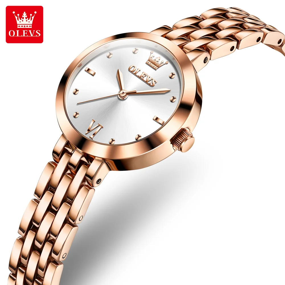 OLEVS 9992 montres de luxe pour femmes montre de luxe élégante en or pour femmes montres à Quartz étanches dames Relojes Para Mujer