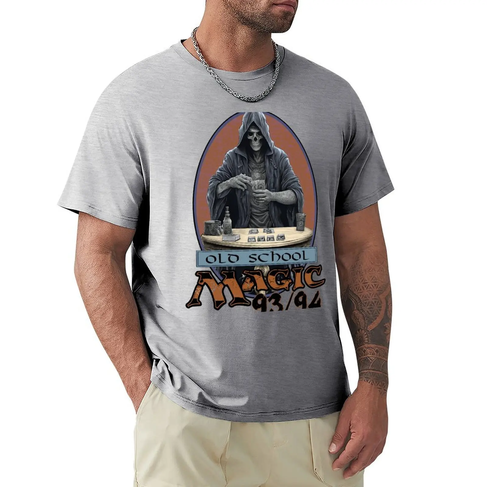 

Old School Magic 93/94 T-Shirt boys whites tees oversized big and tall t shirts for men