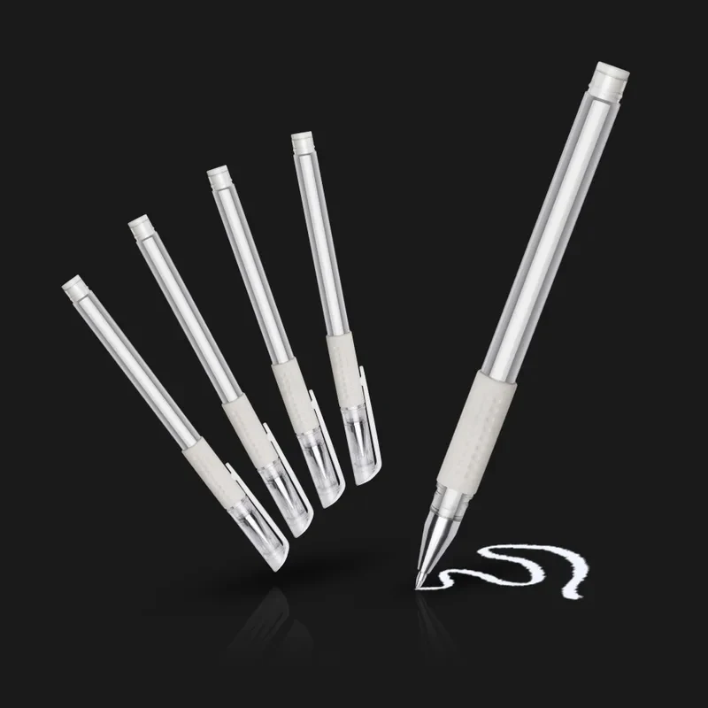 2PCS Eyebrow Marker Pen Microblading Surgical Skin Permanent Make up Supplies White Surgical Scribe Tool Tattoo Accessories Pens